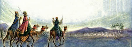 "The Kings of Tharsis and the islands shall offer presents; Kings of the Arabians and of Saba shall bring gifts." (Psalm 71:10)