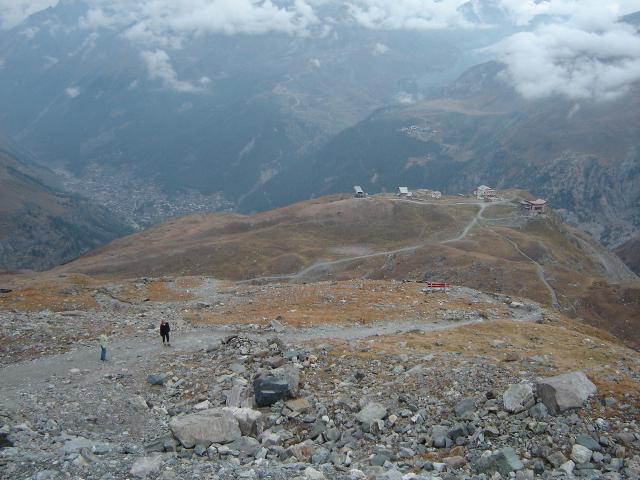 Click to enlarge: the final descent to Schwarzsee