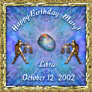 Happy Birthday Libra
