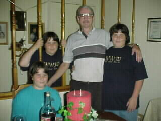The triplets, Kathy is their mom...