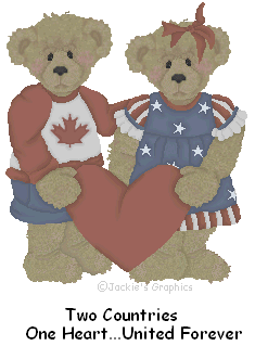 Momma & Austin love Canada!! Our neighbors! <3