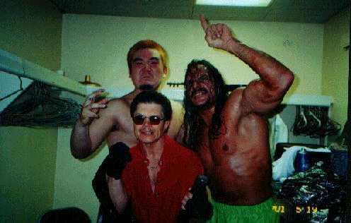 Hido, Brad, and Sabu