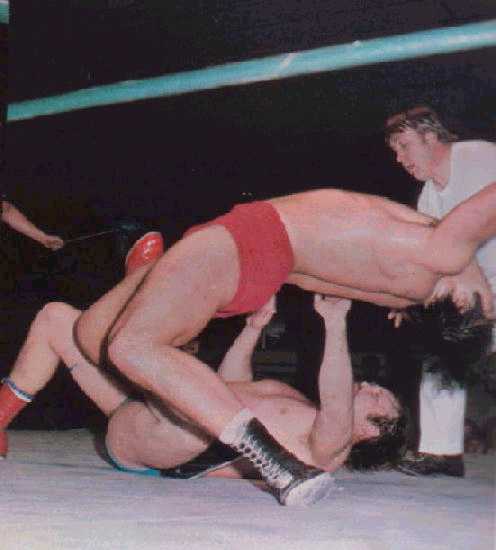 Jumbo Tsuruta & Al Madril vs. Buck Ramsted & Mr. X