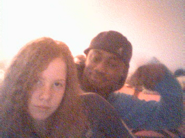 Thats me and my sweet...i just opened my hair...