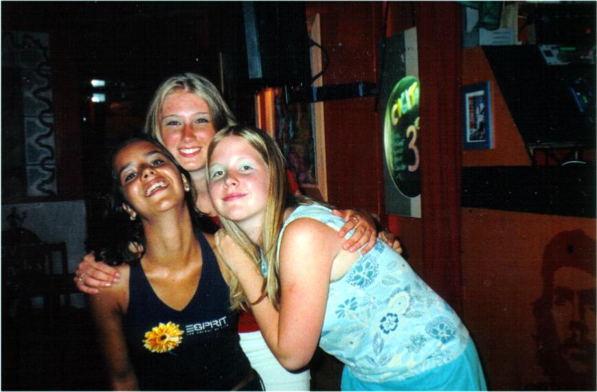 Me and some friends in a bar...