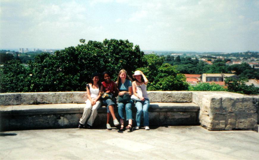 Me, Moncia, Mai and Kim