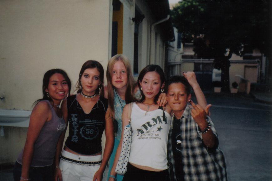 Me, Kim, Jolly, Mai and Sammy