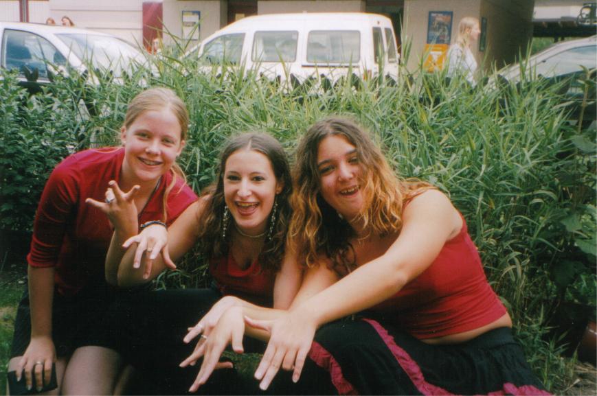 Me, Jessy and Sarah...