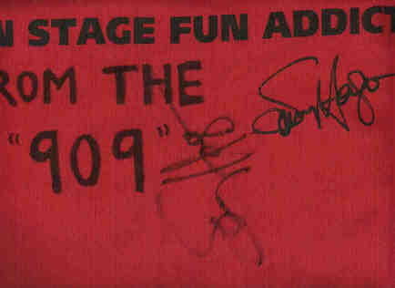 T-shirt Sammy signed