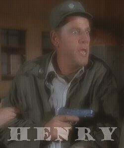 The 4077th's First, goofy no-brained commander, who was a good egg and didn�t have a bad bone in his body. Like Trapper he was married, and also didn�t stay faithful, but did love his wife.