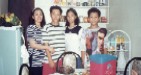 hehe! with my family!, I'm the strongest link..