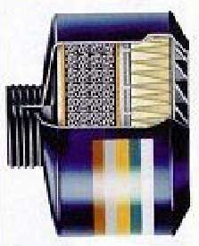 Filtre mod&egrave;le ABEK2 P, protection civile NBC