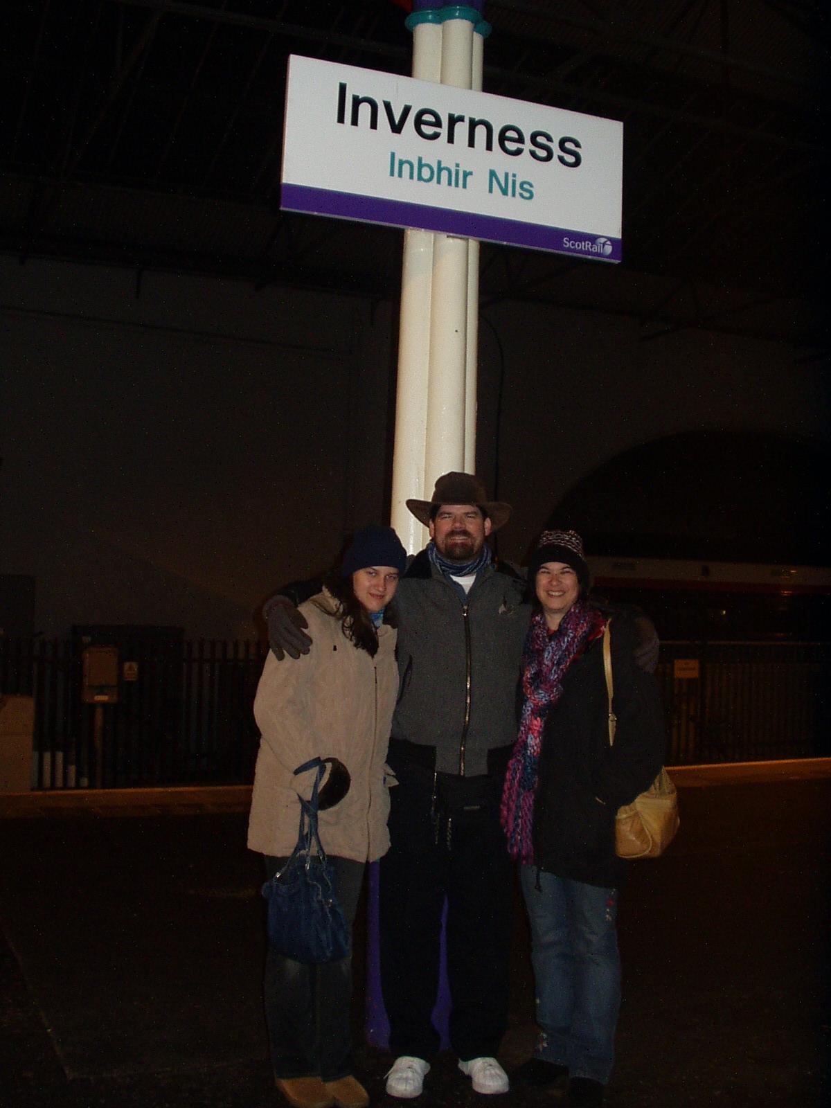 Talk about cold...December in Inverness!