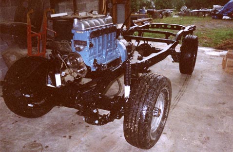 Rolling frame with new 2F engine and suspension upgrade