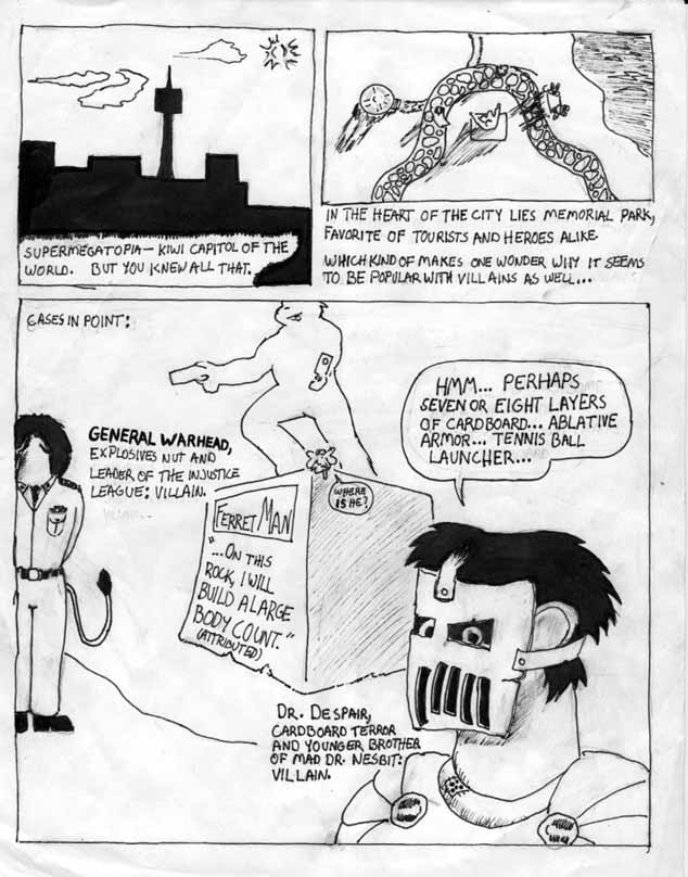 Dr. Despair vs IJL -- Page 1