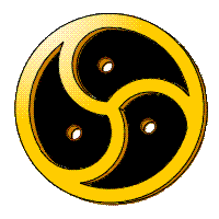 The BDSM Emblem is copyright 1995 by Quagmyr@aol.com who maintains the copyright in order to protect the symbol. It is freely available for all educational and non-commercial use within the BDSM community without charge.