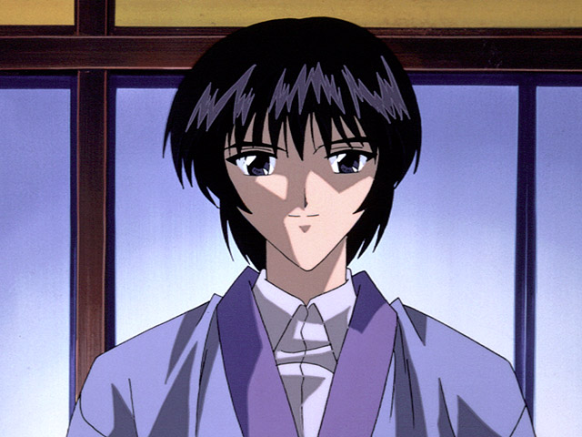 Hansuke smiling as usual