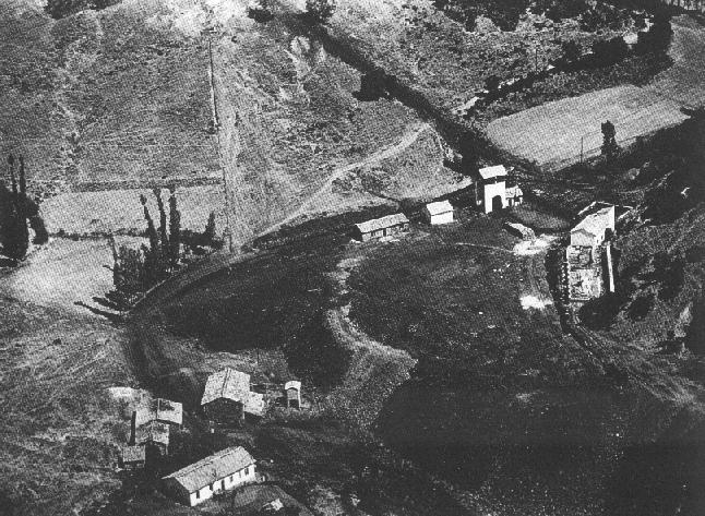 Vista aerea del Grupo Bardaya el a�o 1957.