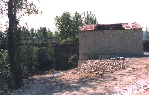 Casa de maquinas en construccion.