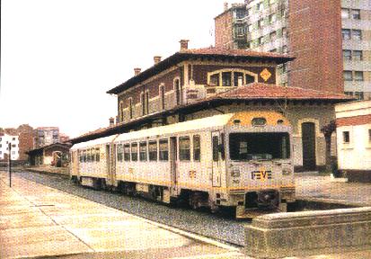 Estacion de Leon en los a�os noventa.