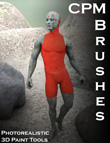 Carrara Pro Master Shaders: 3D Paint Brushes