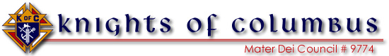 Knights of Columbus 9774 Title Graphic