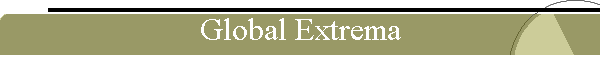 Global Extrema