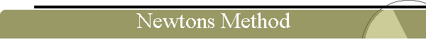 Newtons Method