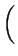 $\displaystyle \left(\vphantom{\int_a^x f(t) dt}\right.$