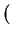 $\displaystyle \left(\vphantom{0,1}\right.$