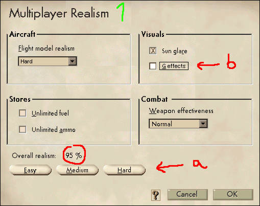 realism options