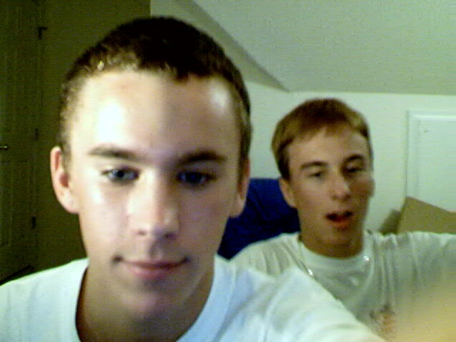 This is mason and brian, brian is on the right