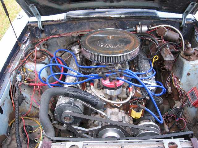 351W Mustang Engine