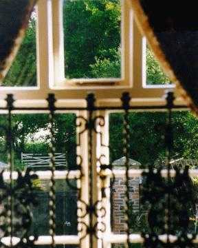 View out of the window