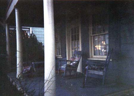 Picture of my front porch.