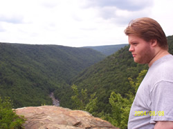 me at blackwater falls, WV