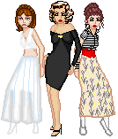 sarah, china, and gemms from waxwork