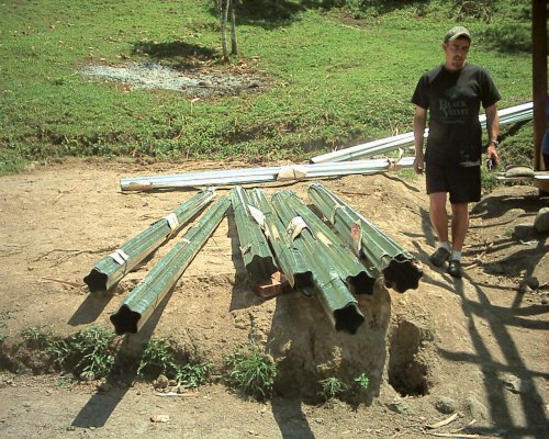 Carrying Tin into jungle