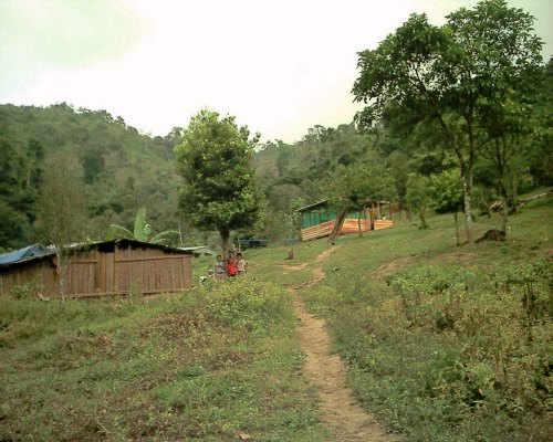 Village entrance