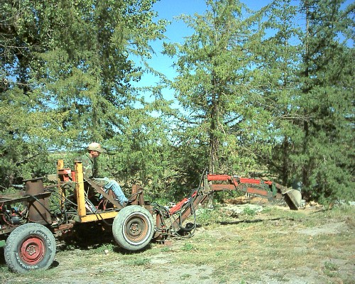 Packrat Backhoe