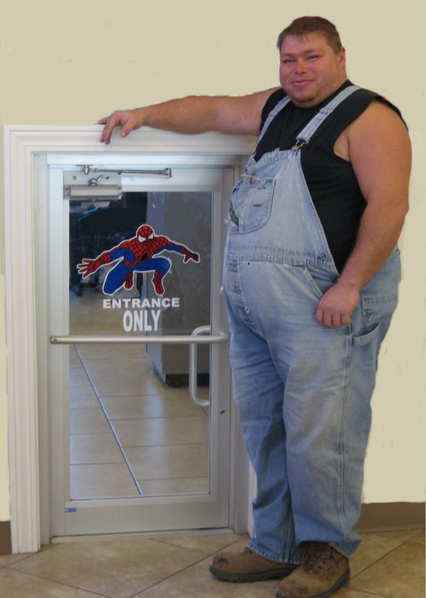 Bear is a big boy