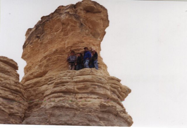Four of us at Castle Rock