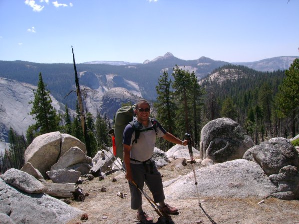 Kenrick on John Muir trail