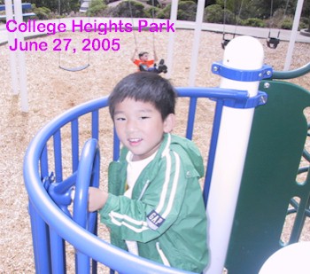 Matthew at College Heights Park