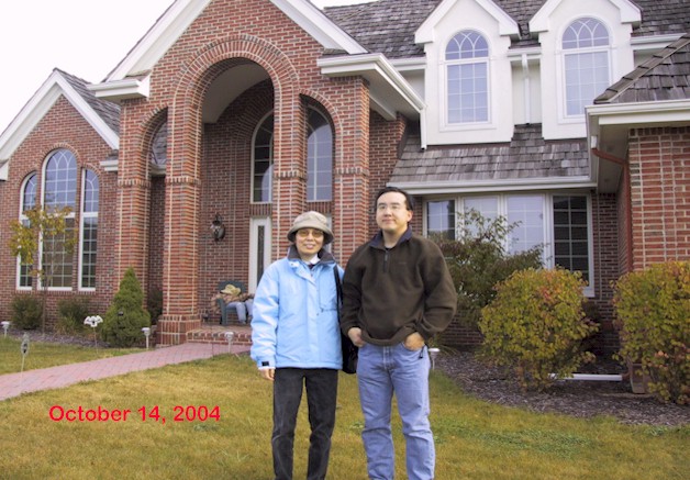 Daddy with grandma