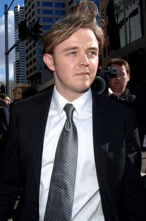 Guilty: Matthew Newton was given a 12-month good behaviour bond.