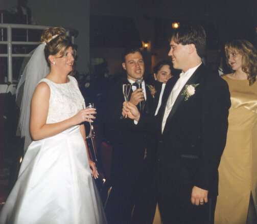 Best Man, Chuckie Presenting A Toast!
