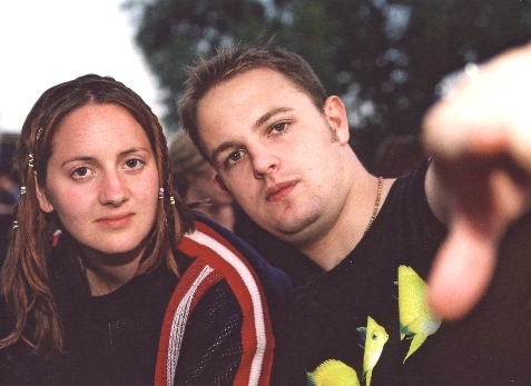 Matt & Becs with attitude!
