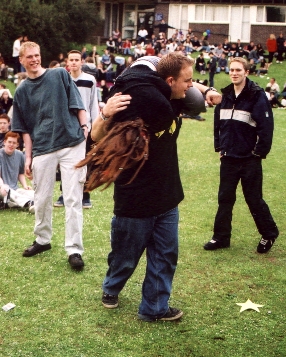 Matt spinning Becky