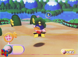 screenshot from Kirby 64